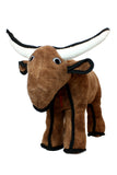 Tuffy Barnyard Bevo Bull Dog Toy, Large