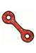 Tuffy Ultimate Tug-O-War Red Paw Dog Toy