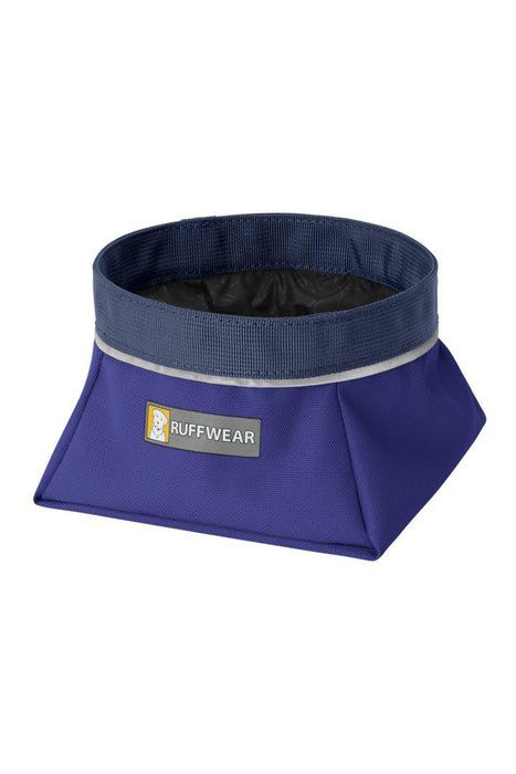 Ruffwear Quencher Huckleberry Blue Travel Dog Bowl