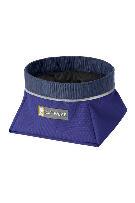 Ruffwear Quencher Huckleberry Blue Travel Dog Bowl