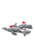 HuggleHounds Whale of a Santa Knottie Dog Toy