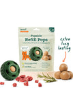 Woof Pupsicle Beef and Peanut Butter Refill Pops Dog Toy