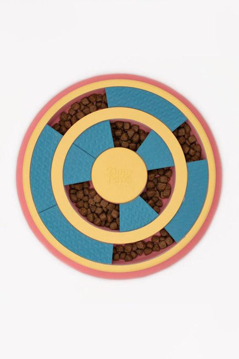 Zippy Paws SmartyPaws Wagging Wheel Puzzler Dog Toy